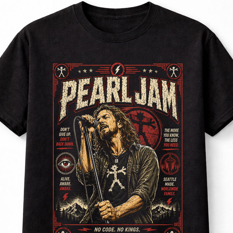 Pearl Jam Just Human Grunge Alternative Rock Unisex T-Shirt