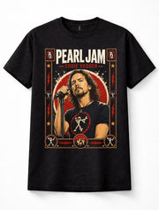 Pearl Jam Eddie Vedder Grunge Rock Band Music Unisex T-Shirt