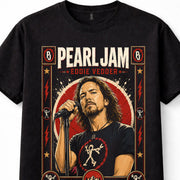 Pearl Jam Eddie Vedder Grunge Rock Band Music Unisex T-Shirt