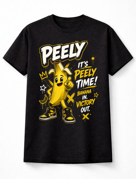 Fortnite Peely Banana Victory Gaming Graphic Fun Unisex T-Shirt