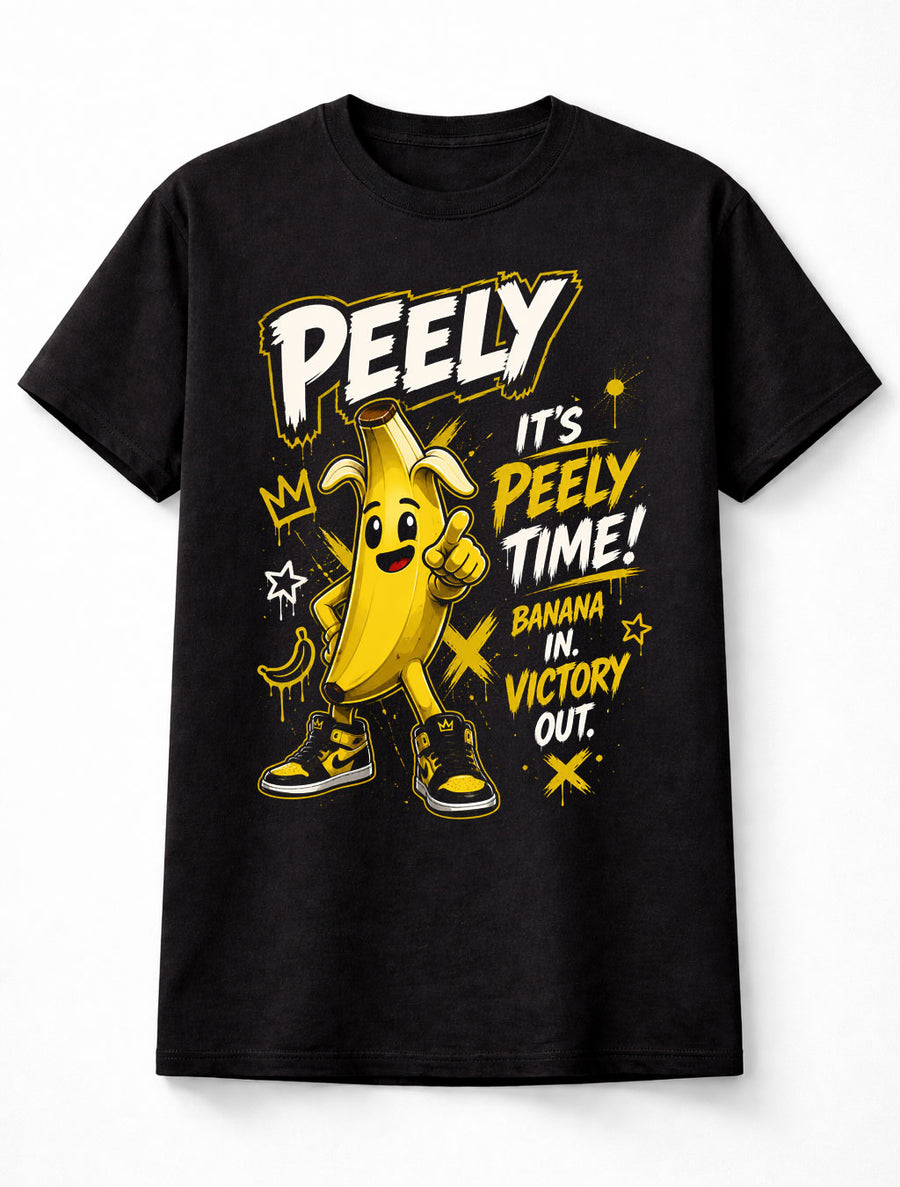 Fortnite Peely Banana Victory Gaming Graphic Fun Unisex T-Shirt