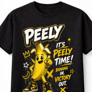 Fortnite Peely Banana Victory Gaming Graphic Fun Unisex T-Shirt