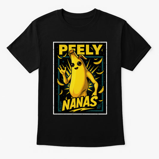 Fortnite Peely Nanas Unisex Comic T-Shirt – Funny Banana Skin Gamer Graphic Tee