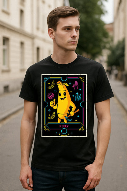 Peely Retro Gaming Unisex T-Shirt Fortnite Character Graphic Tee