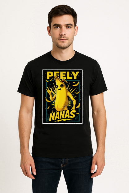 Fortnite Peely Nanas Unisex Comic T-Shirt – Funny Banana Skin Gamer Graphic Tee