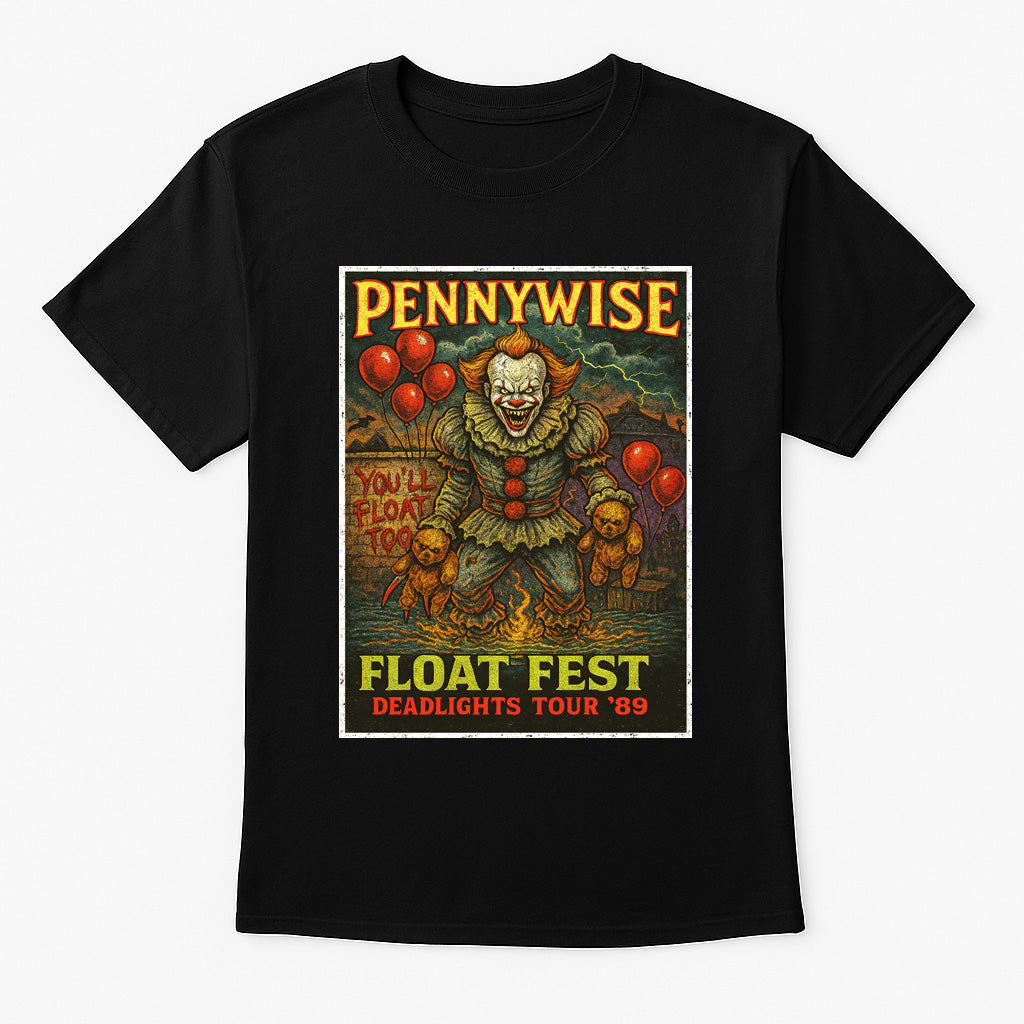 IT Pennywise You’ll Float Too Deadlights Float Fest Horror Movie Adults & Kids Unisex T-Shirt