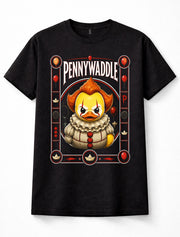 Pennywaddle IT Pennywise Clown Duck Horror Movie Balloon Unisex T-Shirt