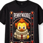 Pennywaddle IT Pennywise Clown Duck Horror Movie Balloon Unisex T-Shirt