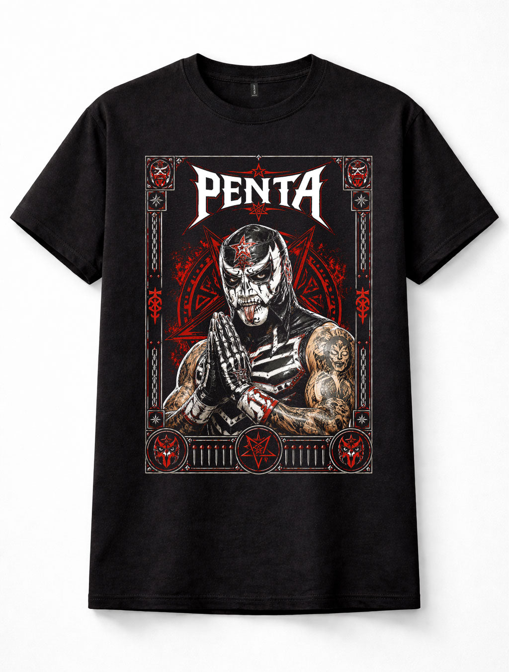Penta WWE Lucha Libre Cero Miedo Wrestling Graphic Unisex T-Shirt