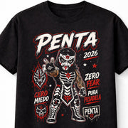 Penta Zero Miedo WWE Lucha Libre Skull Mask Wrestling Graphic Unisex T-Shirt