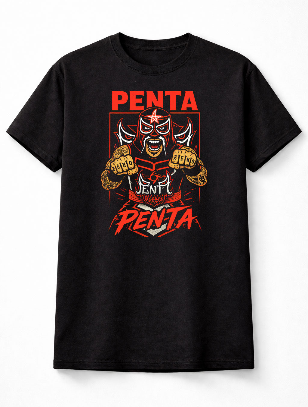 Penta El Zero Miedo – “Cero Miedo” Masked Fury Edition Adults & Kids Unisex T-Shirt