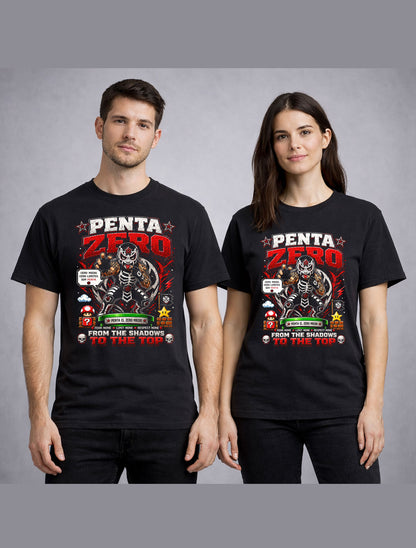 Penta Cero Miedo Wrestling T-Shirt – Lucha Libre Mask Pixel Fan Tee Adults & Kids Unisex T-Shirt