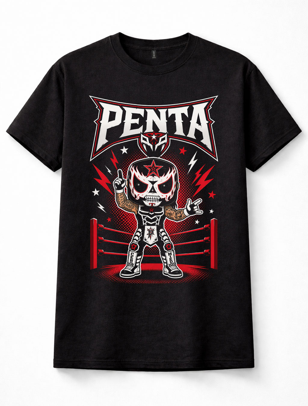 Penta WWE Cero Miedo Lucha Libre Mexican Wrestling Pop Unisex T-Shirt