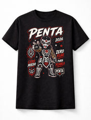 Penta Zero Miedo WWE Lucha Libre Skull Mask Wrestling Graphic Unisex T-Shirt
