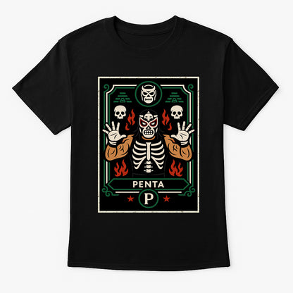 Penta El Zero Miedo Retro Unisex T-Shirt Lucha Wrestling Tee