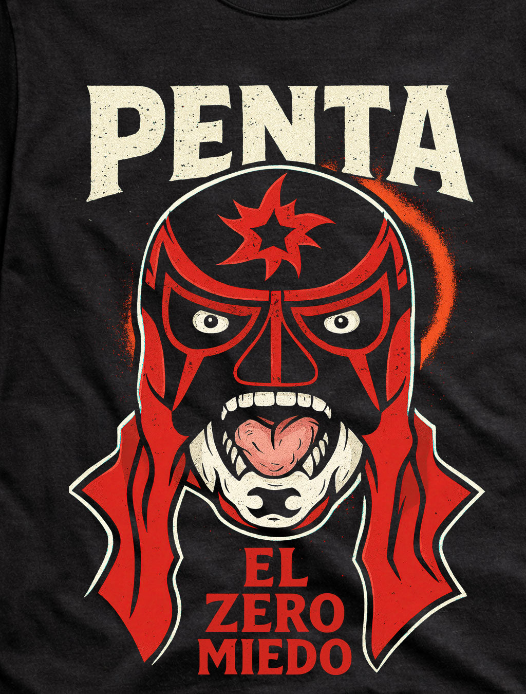 Penta El Zero Miedo Mask Graphic – “Cero Miedo” Classic Lucha Libre Adults & Kids Unisex T-Shirt