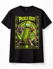 Pickle Rick Rick and Morty Sci Fi Cartoon Graphic Unisex T-Shirt