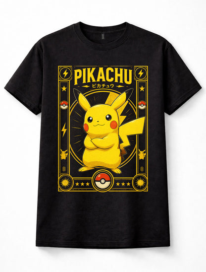 Pokemon Pikachu Electric Type Gamer Graphic Unisex T-Shirt