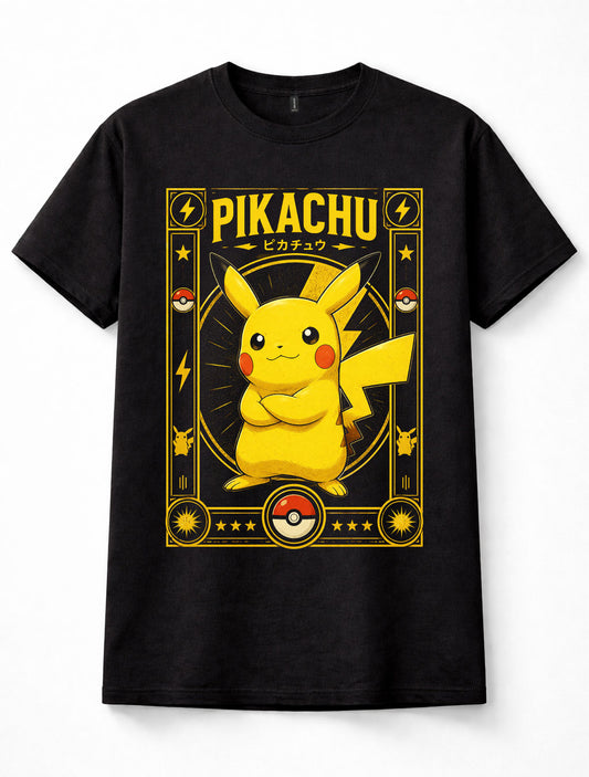 Pokemon Pikachu Electric Type Gamer Graphic Unisex T-Shirt