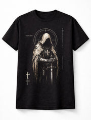 Templar Pilgrim Knight Medieval Gothic Crusader Sword Unisex T-Shirt