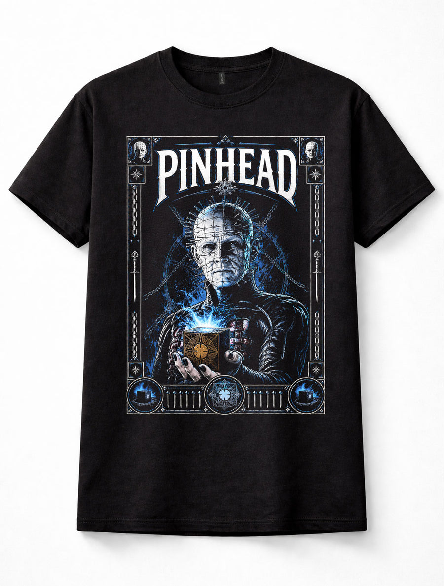 Hellraiser Pinhead Horror Movie Graphic Tee Unisex T-Shirt