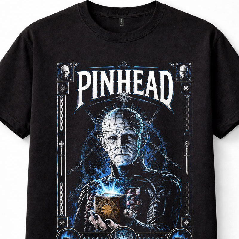 Hellraiser Pinhead Horror Movie Graphic Tee Unisex T-Shirt