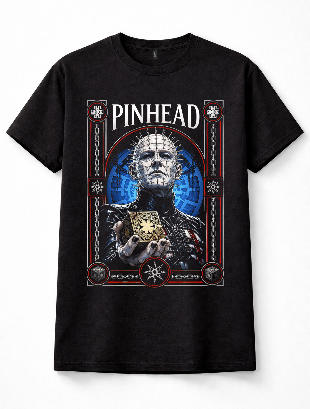 Hellraiser Pinhead Cenobite Lament Configuration Horror Movie Unisex T-Shirt