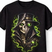 Plague Doctor Skeleton Gothic Horror Steampunk Unisex T-Shirt
