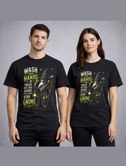 Plague Doctor Gnome Gothic Dark Humor Vintage Graphic Unisex T-Shirt