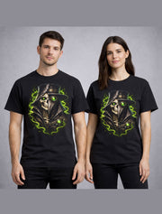 Plague Doctor Skeleton Gothic Horror Steampunk Unisex T-Shirt