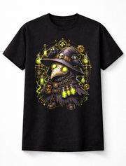 Plague Doctor Gnome Gothic Raven Horror Graphic Unisex T-Shirt