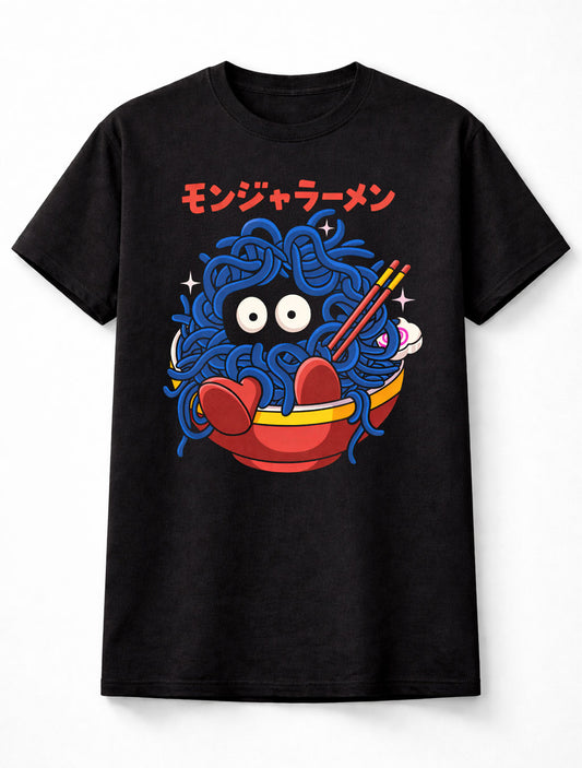 Tangela Monster Ramen Kawaii T-Shirt Cute Noodle Pokemon Tee Adults & Kids Unisex T-Shirt