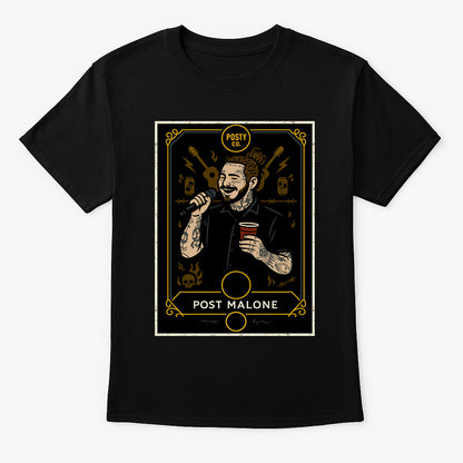 Post Malone Retro Rap Rock Unisex T-Shirt Music Artist Graphic Tee