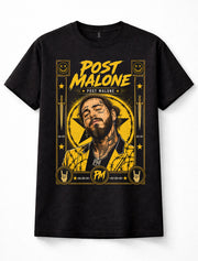 Post Malone Rap Hip Hop Music Singer Fan Gift Unisex T-Shirt