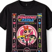 Powerpuff Girls Blossom Bubbles Buttercup Cartoon Graphic Unisex T-Shirt