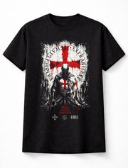 Pray Fight Defend Knights Templar Crusader Warrior Graphic Unisex T-Shirt