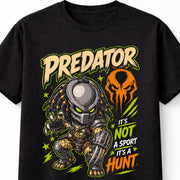 Predator Hunter Sci Fi Movie Alien Creature Action Unisex T-Shirt