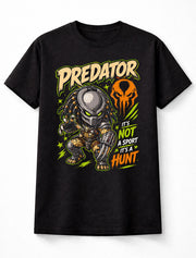 Predator Hunter Sci Fi Movie Alien Creature Action Unisex T-Shirt