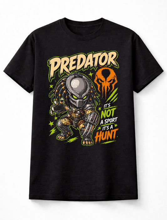 Predator Hunter Sci Fi Movie Alien Creature Action Unisex T-Shirt