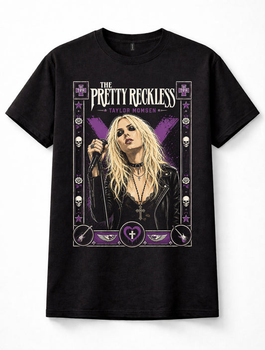 The Pretty Reckless Taylor Momsen Rock Band Unisex T-Shirt