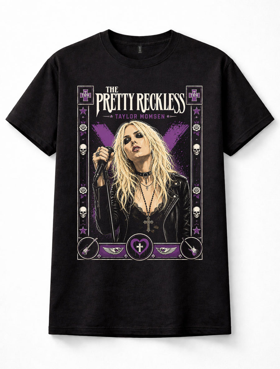 The Pretty Reckless Taylor Momsen Rock Band Unisex T-Shirt
