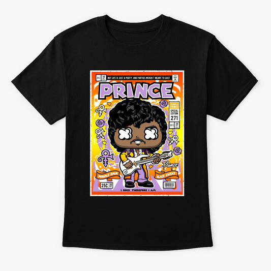 Prince Purple Rain Pop Legend Funko Pop Style Unisex T-Shirt