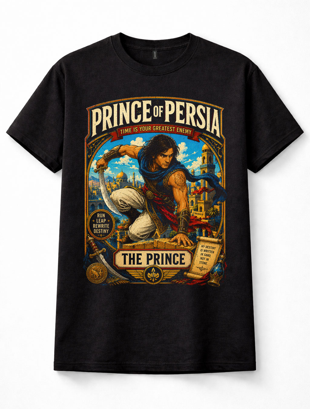 Prince of Persia Sands of Time Prince Gaming Unisex T-Shirt