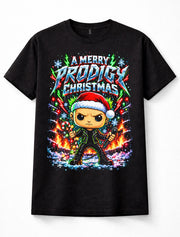 The Prodigy Merry Christmas Electronic Music Rave Festive Unisex T-Shirt