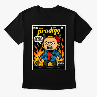 Prodigy Firestarter Electronic Rock Funko Pop Style Unisex T-Shirt