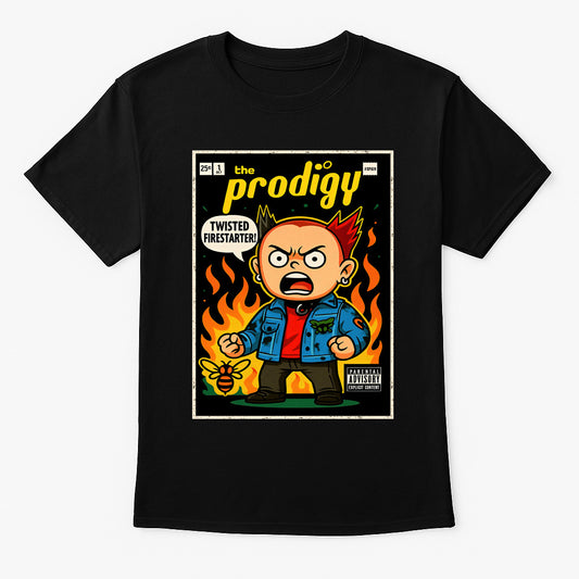 Prodigy Firestarter Electronic Rock Funko Pop Style Unisex T-Shirt