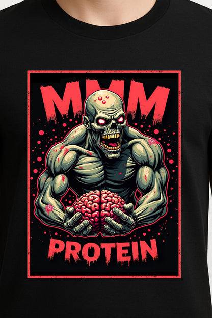 Mmm Protein Unisex Adults & Kids T-Shirt – Brain Gains