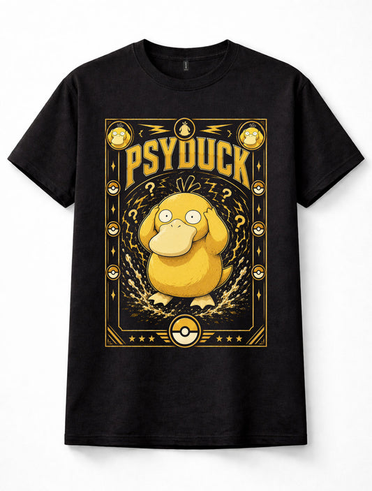 Pokemon Psyduck Confused Water Duck Kanto Unisex T-Shirt