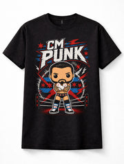 CM Punk WWE Best in the World Straight Edge Wrestling Pop Unisex T-Shirt