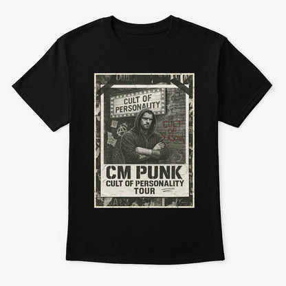 CM Punk Cult of Personality Tour Wrestling Unisex Adults & Kids T-Shirt